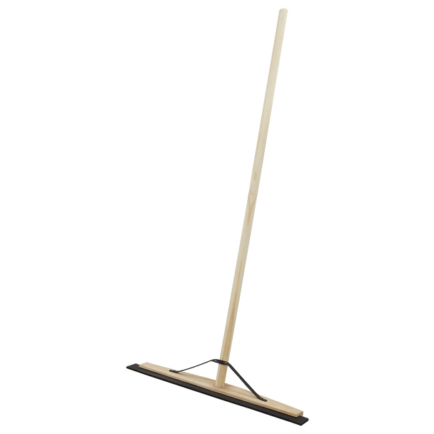 Sealey BM24RS | Rubber Floor Squeegee with Wooden Handle 24"(600mm)