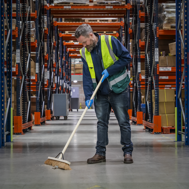 Sealey BM24S | Soft Bristle Broom 24"(600mm)