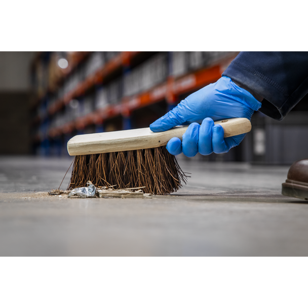 Sealey BM25H | Hard Bristle Hand Brush 11"(280mm)