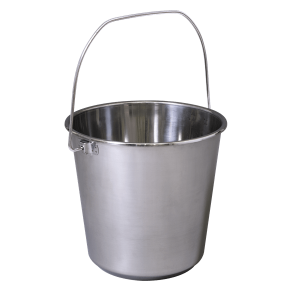 Sealey BM8L ⏐ Stainless Steel Bucket 12L