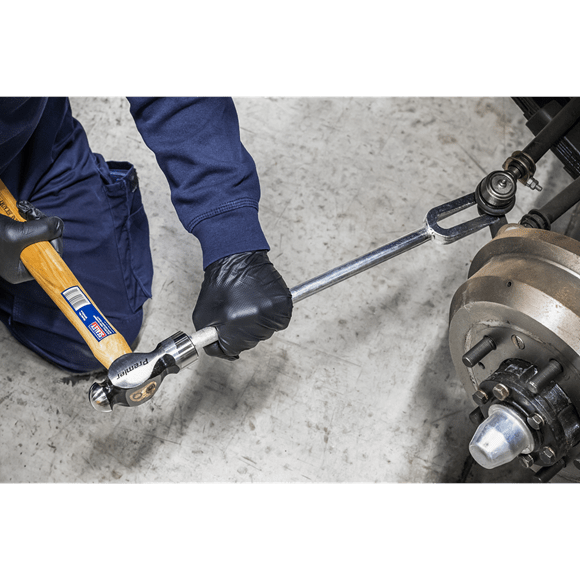 Sealey BPH32 ⏐ Premier Ball Pein Hammer with Hickory Shaft 2lb