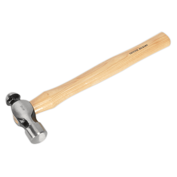 Sealey BPH40 ⏐ Premier Ball Pein Hammer with Hickory Shaft 2.5lb
