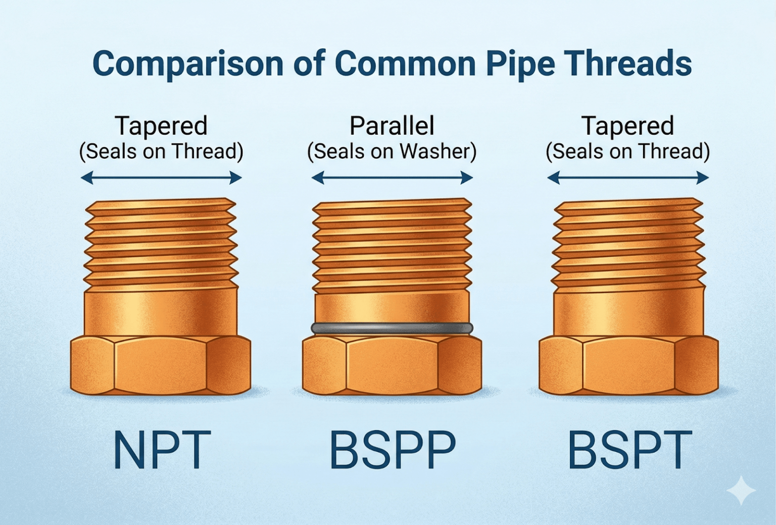 The Ultimate Guide to British Standard Pipe Threads: Identification ...