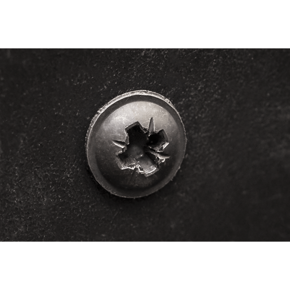 Sealey BST3510 ⏐ Self-Tapping Pozi Flanged Head Screw 3.5 x 10mm, Black - Pack of 100