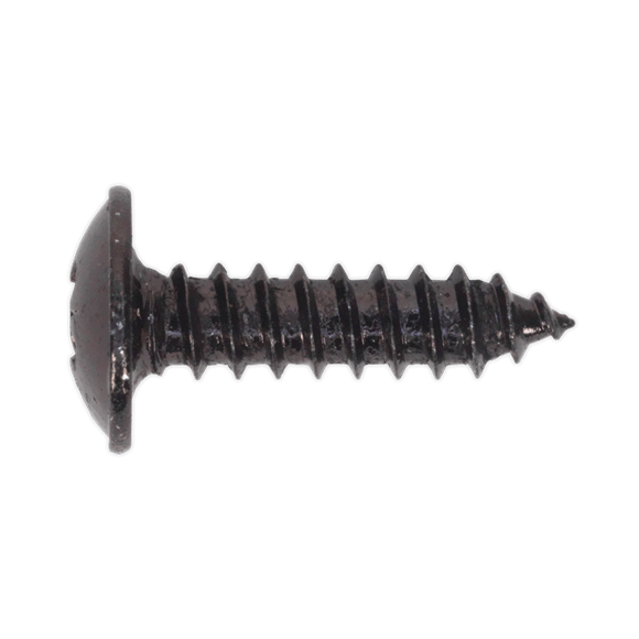 Sealey BST4216 ⏐ Self-Tapping Pozi Flanged Head Screw 4.2 x 16mm, Black - Pack of 100