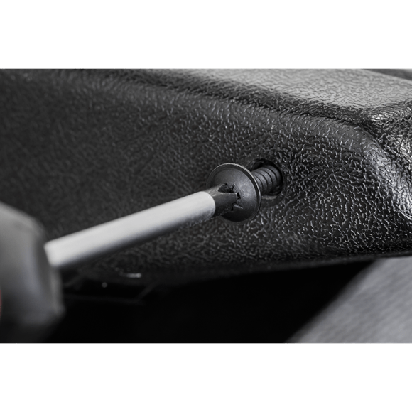 Sealey BST4216 ⏐ Self-Tapping Pozi Flanged Head Screw 4.2 x 16mm, Black - Pack of 100