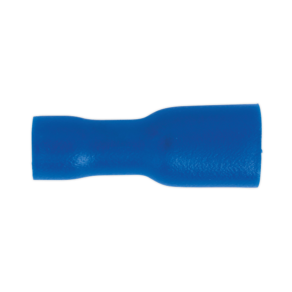 Sealey BT15 ⏐ Fully Insulated Female Terminal 4.8mm, Blue - Pack of 100