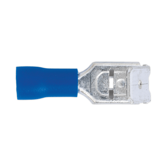 Sealey BT17 ⏐ Piggy-Back Terminal 6.3mm, Blue - Pack of 100