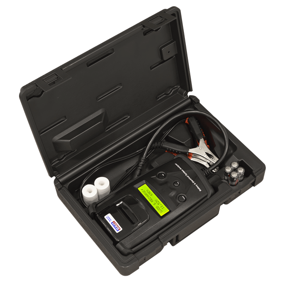 Sealey BT2003 ⏐ Digital Battery & Alternator Tester with Printer 6/12/24V