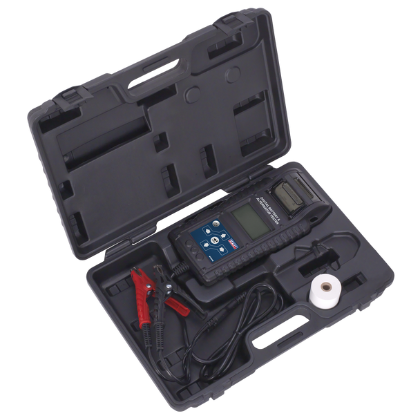 Sealey BT2015 ⏐ Digital Start/Stop Battery & Alternator Tester with Printer 6/12/24V