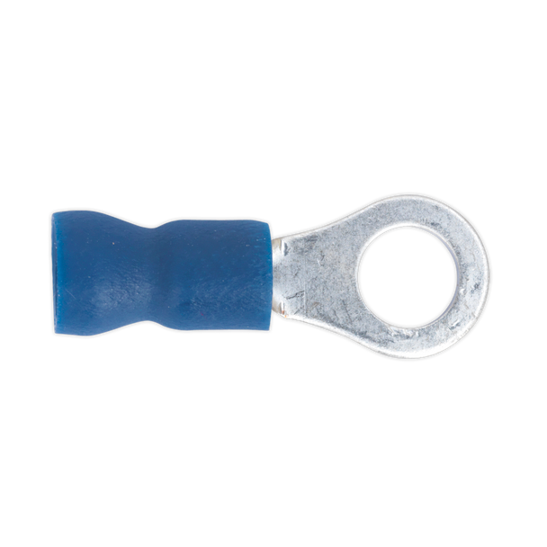 Sealey BT25 ⏐ Easy-Entry Ring Terminal 5.3mm (2BA), Blue - Pack of 100