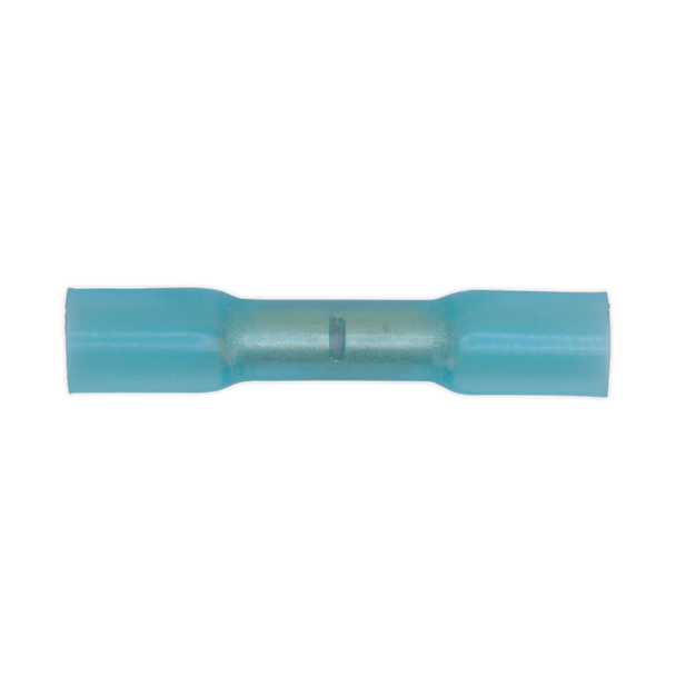 Sealey BTSB50 ⏐ Heat Shrink Butt Connector Terminal 5.8mm, Blue - Pack of 50