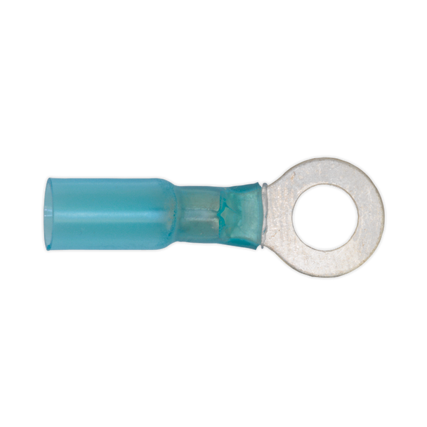 Sealey BTSR2584 ⏐ Heat Shrink Ring Terminal 8.4mm, Blue - Pack of 25