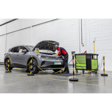 Sealey BYPB01⏐ Post with Base - Black/Yellow