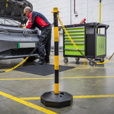 Sealey BYPB01⏐ Post with Base - Black/Yellow