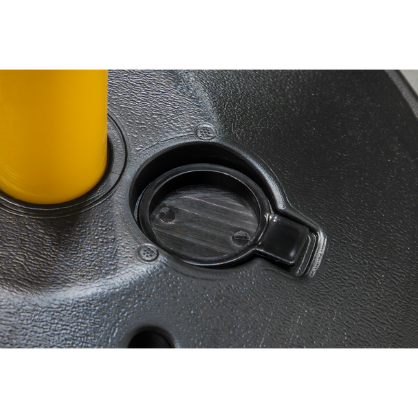 Sealey BYPB01⏐ Post with Base - Black/Yellow