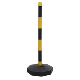 Sealey BYPB01⏐ Post with Base - Black/Yellow