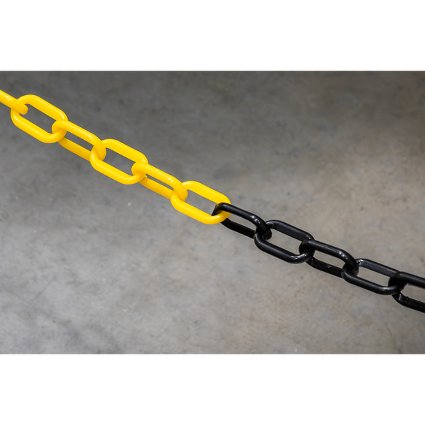 Sealey BYSBKIT ⏐ Post & Chain Kit 25m - Black/Yellow