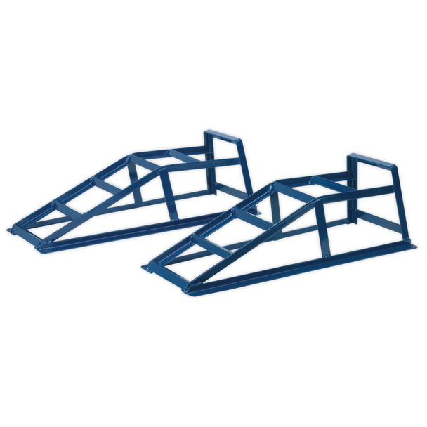 Sealey CAR2000 ⏐ Car Ramps 1 Tonne Capacity per Ramp 2 Tonne Capacity per Pair