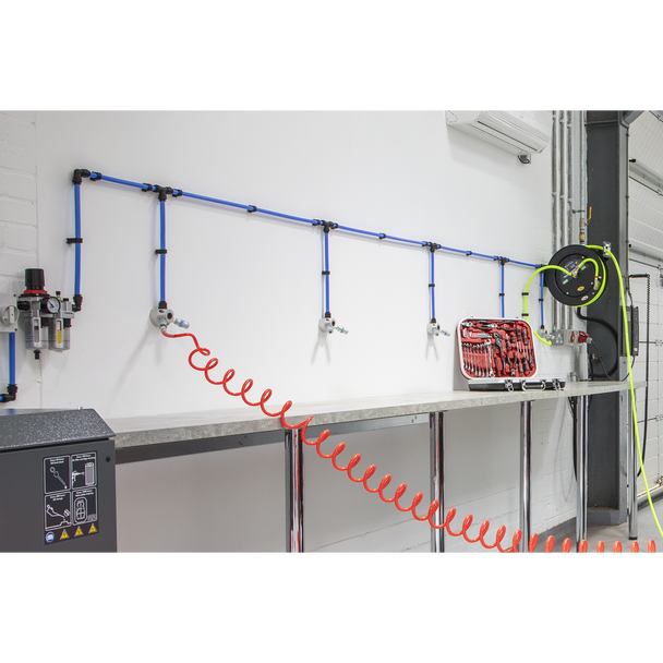 Sealey CAS12WB │	John Guest® Wall Box 3 x 1/2"BSP Connection