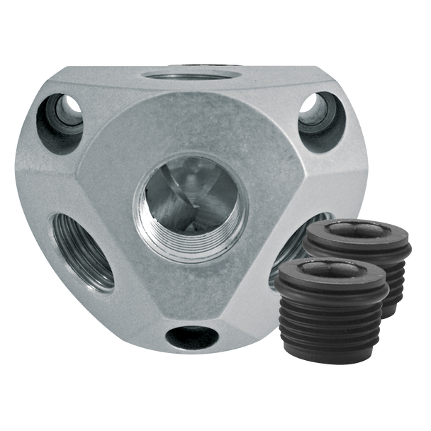 Sealey CAS12WB │ John Guest® Wall Box 3 x 1/2"BSP Connection