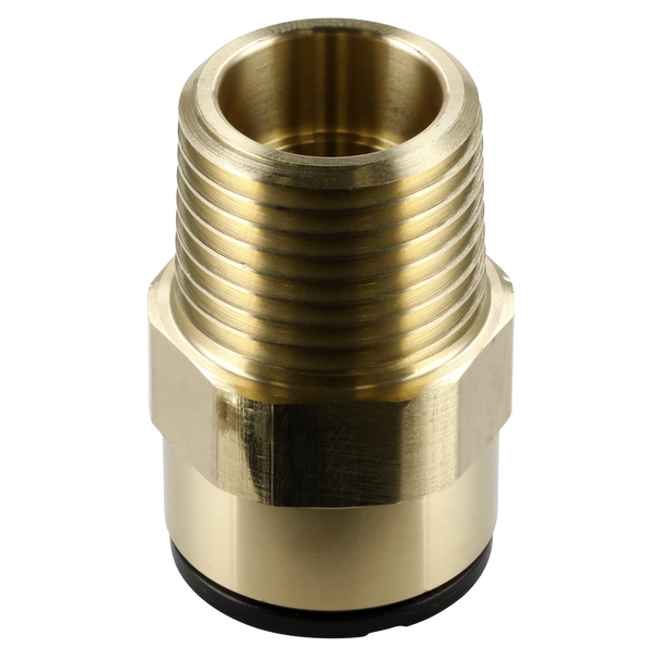 Sealey CAS15BSA │ John Guest® Brass Straight Adaptor 15mm x 1/2"BSPT