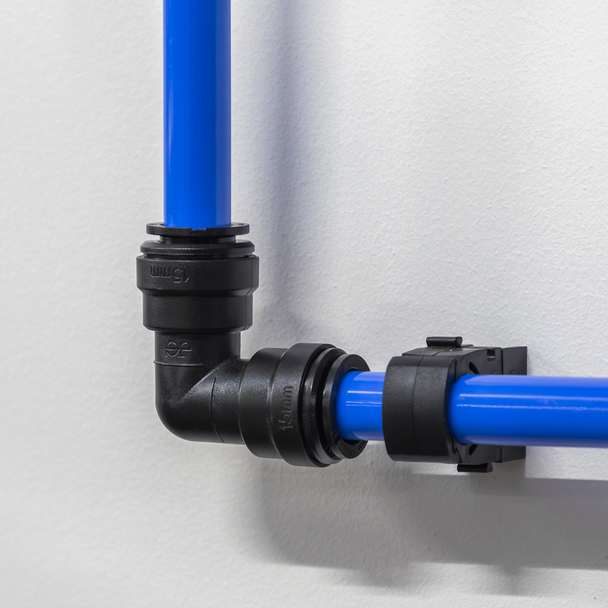 Sealey CAS15EE │ John Guest® Equal Elbow 15mm - Pack of 5