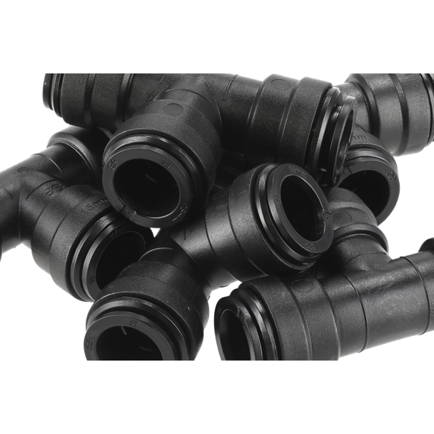 Sealey CAS15ET │ John Guest® Equal Tee 15mm - Pack of 5