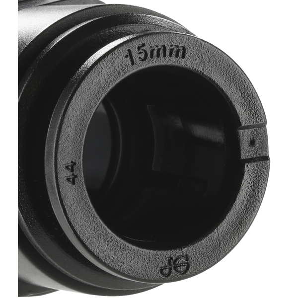 Sealey CAS15SA │ John Guest® Straight Adaptor 15mm x 1/2"BSP - Pack of 2