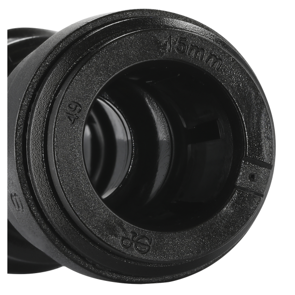 Sealey CAS15SC │ John Guest® Straight Connector 15mm - Pack of 5