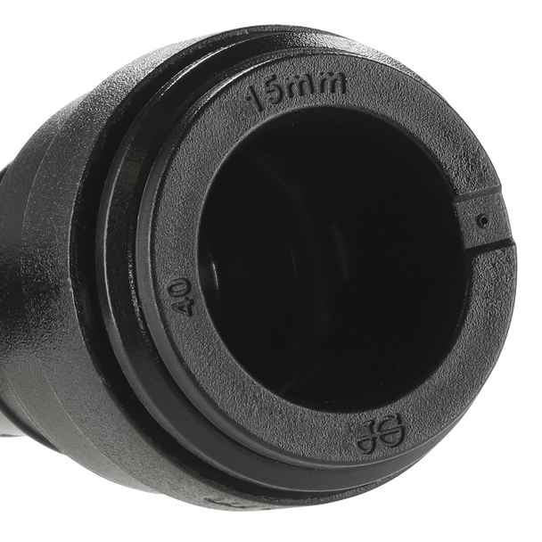 Sealey CAS15SE │ John Guest® Stem Elbow 15mm - Pack of 2