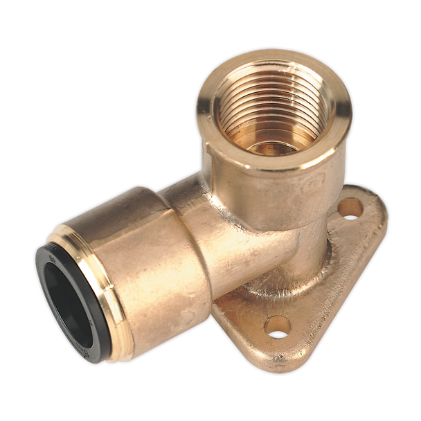 Sealey CAS22BWE │ John Guest® Brass Wingback Elbow 22mm x 3/4"BSP