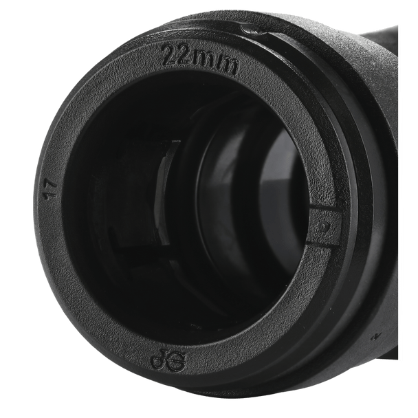 Sealey CAS22SC │ John Guest® Straight Connector 22mm - Pack of 5