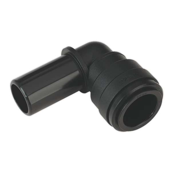 Sealey CAS22SE │ John Guest® Stem Elbow 22mm - Pack of 2