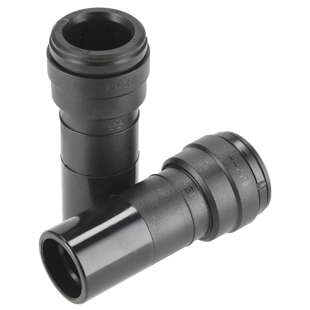 Sealey CAS2822 │ John Guest® Reducer 28-22mm - Pack of 2