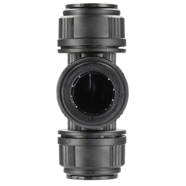 Sealey CAS28ET │ John Guest® Equal Tee 28mm - Pack of 5