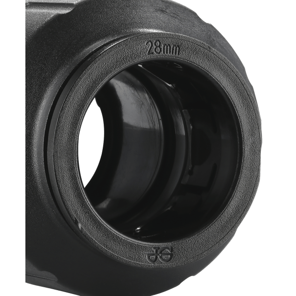 Sealey CAS28SA │ John Guest® Straight Adaptor 28mm x 1"BSP - Pack of 2