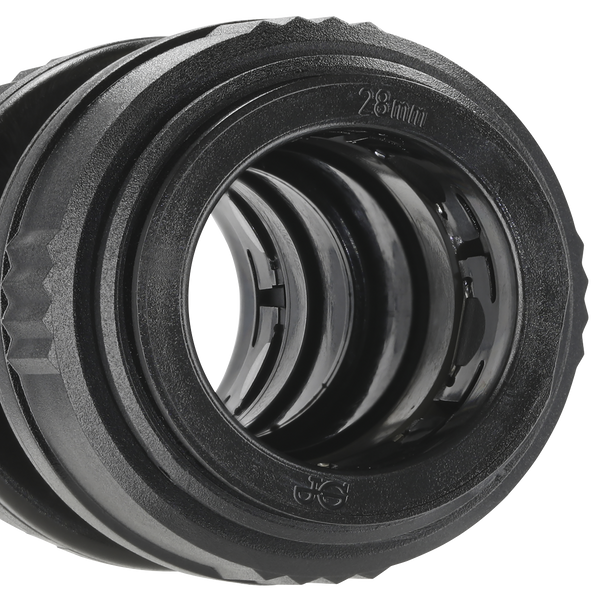 Sealey CAS28SC │ John Guest® Straight Connector 28mm - Pack of 5