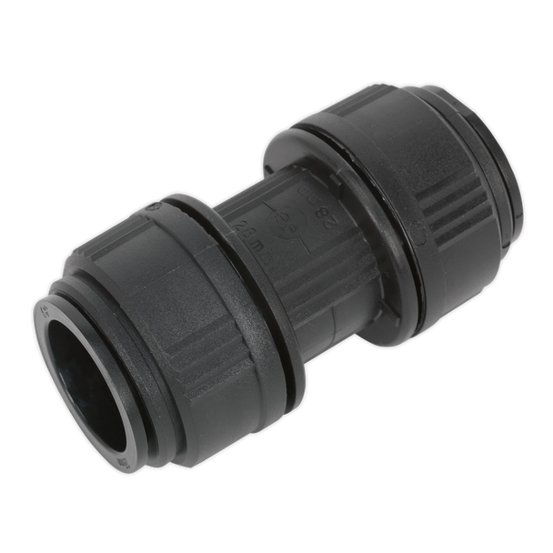 Sealey CAS28SC │ John Guest® Straight Connector 28mm - Pack of 5