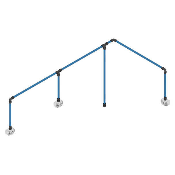 Sealey CASKIT328 │ John Guest® 18m 3-Drop Air Supply System Kit 28mm