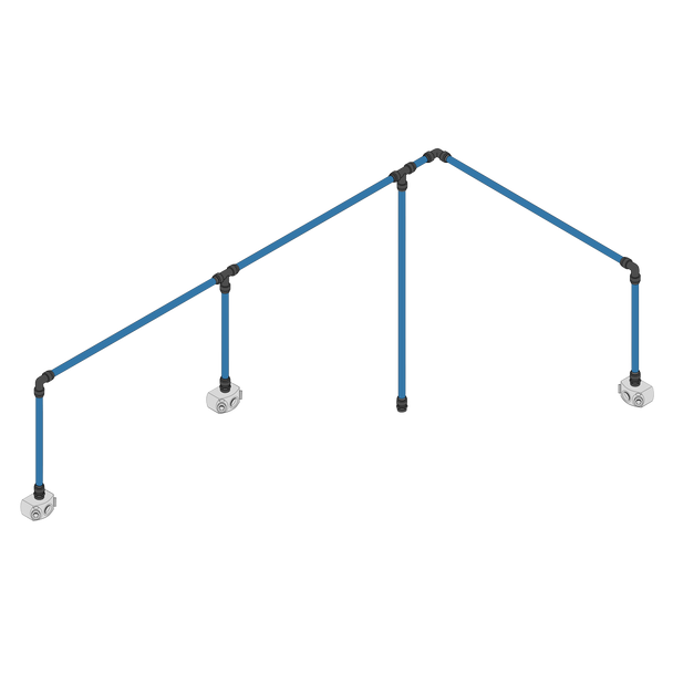 Sealey CASKIT3 │ John Guest® 18m 3-Drop Air Supply System Kit