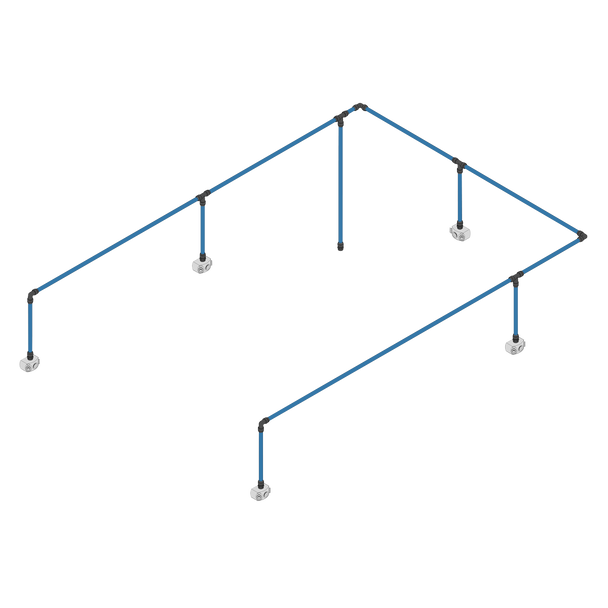 Sealey CASKIT5 │ John Guest® 36m 5-Drop Air Supply System Kit