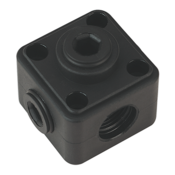 Sealey CASPB │ John Guest® Porting Block 5 x 1/2"BSP Connection