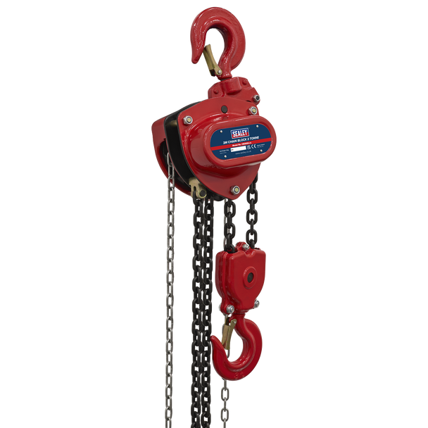 Sealey CB3000 │ 3m Chain Block 3 Tonne