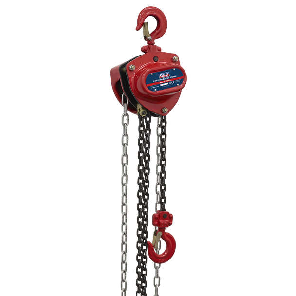 Sealey CB500 │ 2.5m Chain Block 0.5 Tonne