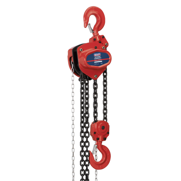 Sealey CB5000 │ 3m Chain Block 5 Tonne
