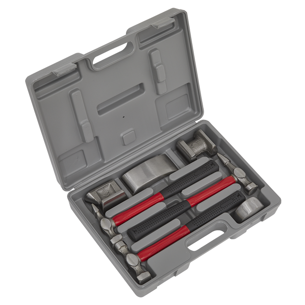Sealey CB707 │ Drop-Forged Panel Beating Set with Fibreglass Shafts 7pc