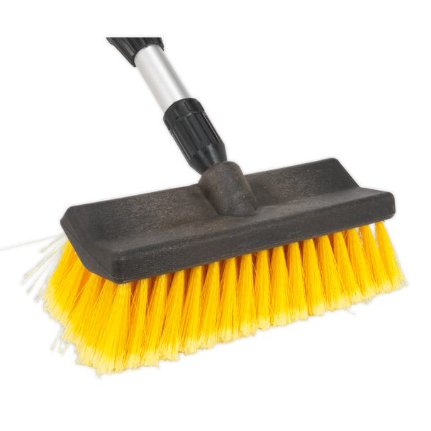 Sealey CC50 │ Large Angled Flo-Thru Brush with 1.7m Telescopic Handle