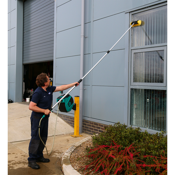 Sealey CC953 │ 5-Sided Flo-Thru Brush with 3m Telescopic Handle