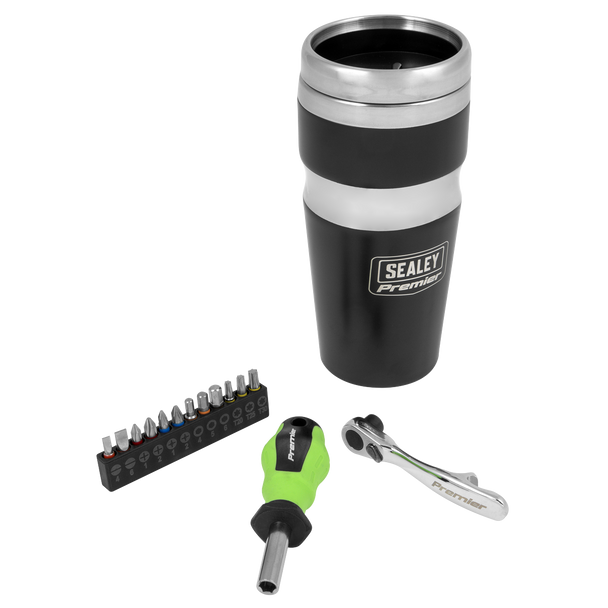 Sealey CCP22 │ Premier Travel Mug with Tool Kit